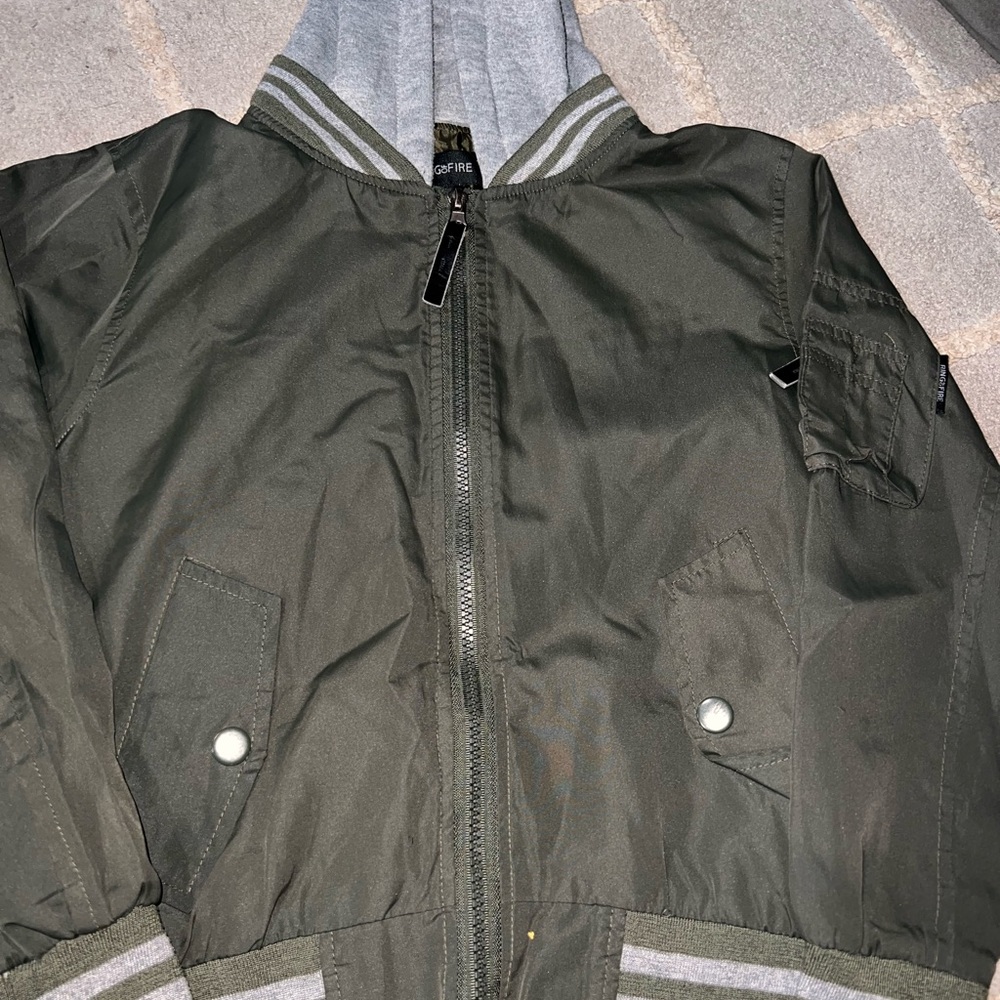 Nylon Bomber Jacket